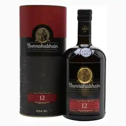 Bunnahabhain 12 Year Old Whisky 70cl