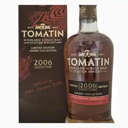 Tomatin Sherry Limited Edition Pedro Ximenez 17 Year Old 70cl