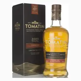 Tomatin 10 Year Old 2009 Caribbean Rum Cask Finish Whisky 70cl