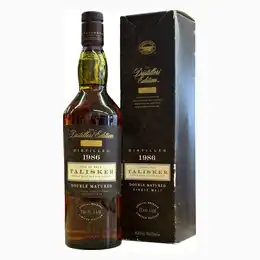 TALISKER DISTILLERY The Distillers Edition 1986 45.8% abv 70cl