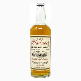 Bladnoch Pure Lowland Malt Scotch Whisky, 75.7cl, 70 Proof