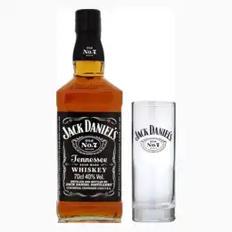 Jack Daniels Tennessee Whiskey & Highball Glass Set