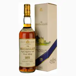 Macallan 1975-1993 18 Year Old Sherry Cask