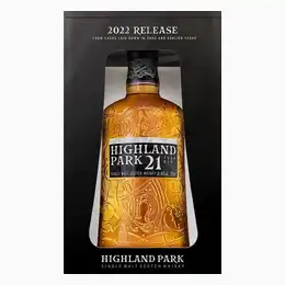 Highland Park 21 Year Old Single Malt Scotch Whisky