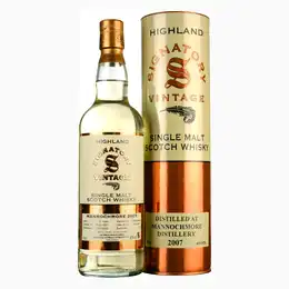 Mannochmore 2007-2020 12 Year Old Signatory Vintage Cask 6670 6671
