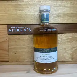 Uncharted Whisky Co. Heart of Gold 10 Year Old Blended Malt Whisky