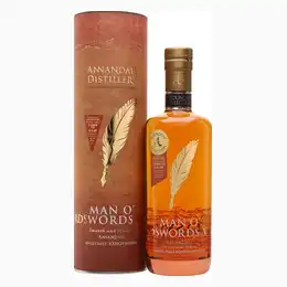 Annandale 2017 Bourbon Cask 1598 Unpeated Man O