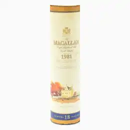 Macallan 18 Year Old Single Malt Whisky 1981