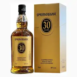 SPRINGBANK DISTILLERY 30yo 2024 46% abv 700ml