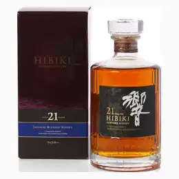 Hibiki 21 Year Old With Original Box