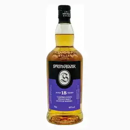 Springbank 18 Year Old 2024 Release Single Malt Whisky 70cl