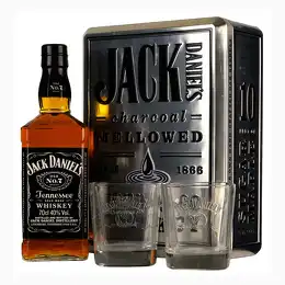 Jack Daniels Old No. 7 Gift Pack 2 Glasses