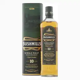 Bushmills 10 Year Irish Whiskey 70cl