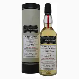 First Editions Craigellachie 2006 Exclusive Single Cask Speyside Single Malt Scotch Whisky 70cl
