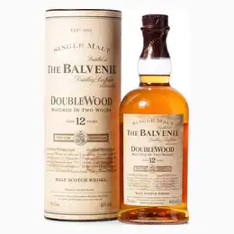 Balvenie 12 Year Old Doublewood With Original Tube