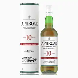 Laphroaig Sherry Oak Finish 10 Year Old - Single Malt Scotch Whisky