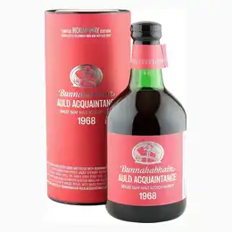 Bunnahabhain 1968, Auld Acquaintance 2002 Hogmanay Edition with Presentation Tube
