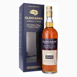 GLENCADAM 14 Year Old 2008 Bourdeaux Barrique Single Cask Highland Single Malt Scotch Whisky 70cl 60%