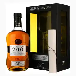 Jura 21 Year Old 200th Anniversary Single Malt Scotch Whisky 70cl