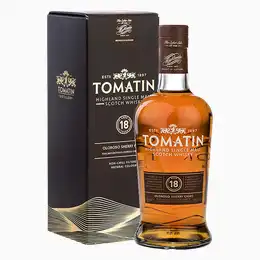 Tomatin 18 Year Old Highland Single Malt Scotch Whisky 70cl