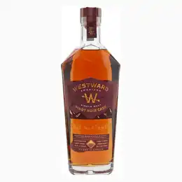 Westward American Single Malt Pinor Noir Cask Whiskey 70cl