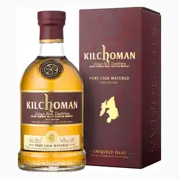 Kilchoman Port Cask Matured 2024 Edition Limited Edition Islay Single Malt Scotch Whisky 70cl