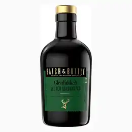 Batch & Bottle Glenfiddich Scotch Whisky Manhattan- Ready to Drink Cocktail 50cl