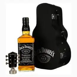 Jack Daniels Old No. 7 Guitar Case Gift Pack