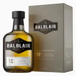 Balblair 12 Year Old Whisky Single Malt Scotch Whisky Buy Online
