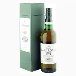 Laphroaig 1977 Vintage, OB with Box