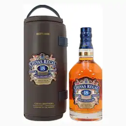 Chivas Regal 18 Year Old Blended Scotch Whisky With Leather Case 70cl