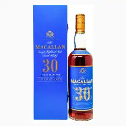 Macallan 30 Year Old Sherry Oak Single Malt Scotch Whisky, 70cl, 43% ABV