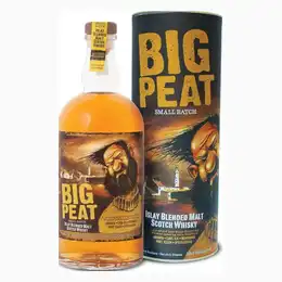 Big Peat Blended Malt Whisky 70cl Gift Tube