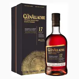 GLENALLACHIE 17 Year Old Mizunara & Oloroso Sherry Cask Finish Speyside Single Malt Scotch Whisky 70cl 50%