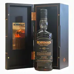 BENROMACH DISTILLERY 40 yo 2022 57.6% abv 70cl