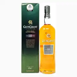 Glen Grant 10 Year Old Single Malt Scotch Whisky, 70cl, 40% ABV
