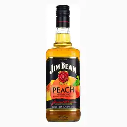 Jim Beam Peach Bourbon Whiskey Spirit Drink 70cl