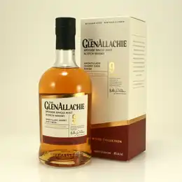Glenallachie 9 year old Amontillado Sherry Cask Finish The Wood Collection Limited Edition Speyside Single Malt Scotch Whisky 48% 70cl