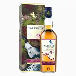 Talisker 18 Year Old Island Single Malt Scotch Whisky 70cl