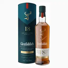 Glenfiddich 18 Year Old Single Malt Scotch Whisky