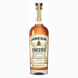 Jameson Crested Triple Distilled Blended Irish Whiskey 70cl