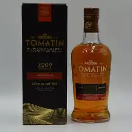 Tomatin 10 Year Old Highland Whisky Caribbean Rum Cask Finish 2009