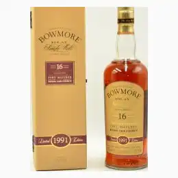 Bowmore 16 Year Old Single Malt Islay Whisky 1991 Port Matured