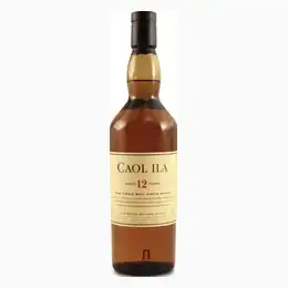Caol Ila 12 YO Scotch Whisky 0,7L  with engraving