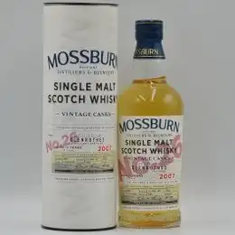 Glenrothes 11 Year Old Scotch Malt Whisky 2007 Mossburn Batch 26