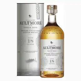 AULTMORE 18 Year Old Speyside Single Malt Scotch Whisky 70cl 46%