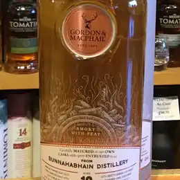 Bunnahabhain 10 Years Old Gordon and MacPhail Discovery Peated The