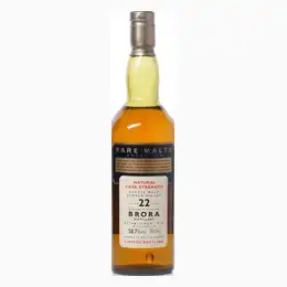 Brora 1972 22 Year Old 58.7% Rare Malts Selection Bottled 1995
