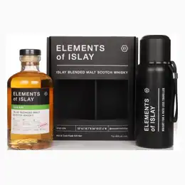 Cask Edit - Elements of Islay Gift Set with Flask Whisky 70cl
