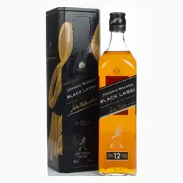 Johnnie Walker Black Label 12 Year Old with Gift Tin Whisky 70cl